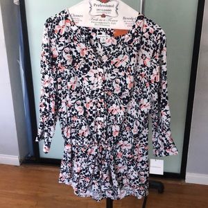 Croft & Barrow Floral Blouse